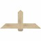 Ekena Millwork Eugene Rough Sawn Timber Gable Bracket, Douglas Fir, 48"W x 22"H x 6"D x 6"F, 11/12 Pitch GBW048X22X0606EUG00RDF - alternate 1
